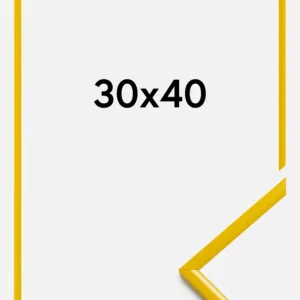 Soldes Fotolijst New Lifestyle Glas Geel 30x40 cm