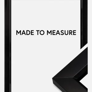 Fotolijst Åsarna Glanzend Zwart - Formaat naar keuze (Plexiglas) Meilleur Prix