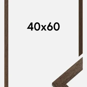 Achat Immédiat Fotolijst Glas Brown Wood 40x60 cm