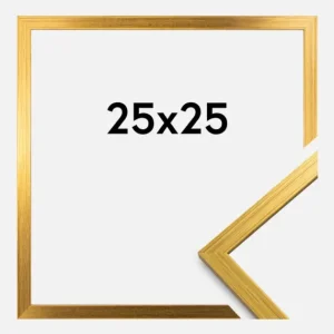 Usine Directe Fotolijst Edsbyn Glas Goud 25x25 cm