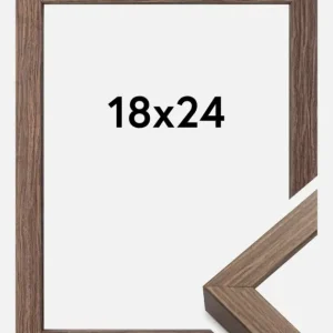 Dernier Modèle Fotolijst Elegant Box Glas Bruin 18x24 cm