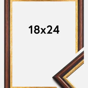 Acheter En Ligne Fotolijst Siljan Glas Bruin 18x24 cm