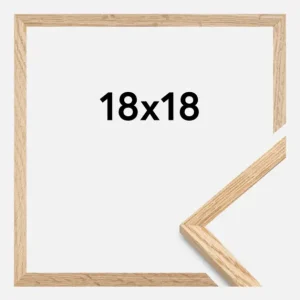 Solde Fotolijst Smal Eikenhout 18x18 cm
