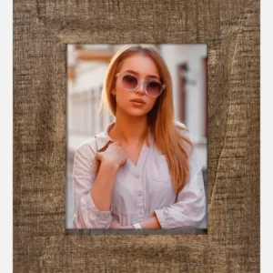 Fotolijst Sheryl Glas Bruin 15x20 cm Livraison Gratuite