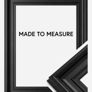 Retour Gratuit Fotolijst Mora Premium Zwart - Formaat naar keuze (Plexiglas)