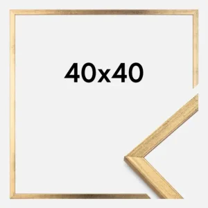 Acheter Direct Fotolijst Galant Glas Goud 40x40 cm