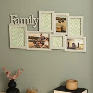 Top Vente Family Collagelijst Lichtgrijs - 7 Foto's