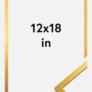 Vente Directe Fotolijst Edsbyn Goud 12x18 Inches (30,48x45,72 cm)