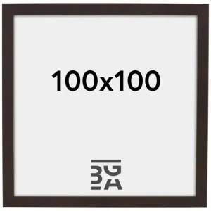 Vente Directe Fotolijst Trendline Bruin 100x100 cm