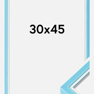 Fotolijst Diana Lichtblauw 30x45 cm Retour Gratuit