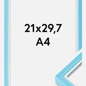 Fotolijst Diana Lichtblauw 21x29,7 cm (A4) Prix Bas