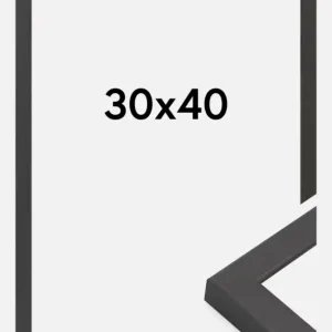 Commande En Gros Fotolijst Lofsdalen Donker Grijs 30x40 cm