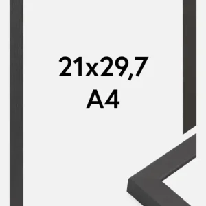 Expédié Aujourd’hui Fotolijst Lofsdalen Donker Grijs 21x29,7 cm (A4)