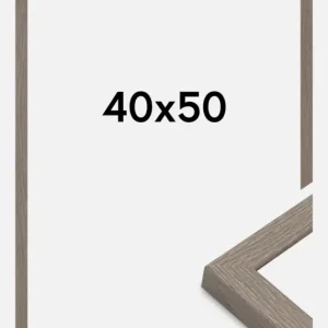 Satisfait Ou Remboursé Fotolijst Lofsdalen Grijs Eik 40x50 cm