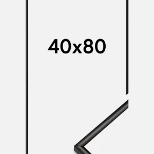 Usine Directe Fotolijst Scandi Matt Zwart 40x80 cm