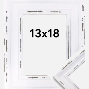 Fotolijst Rivoli Glas Wit 13x18 cm Prix Choc