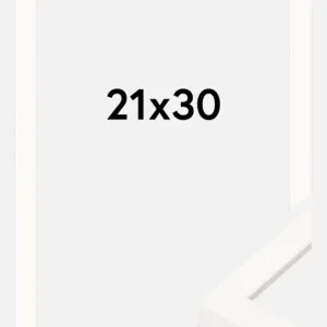 Commander Maintenant Fotolijsten Wit Breed 21 x 30 cm