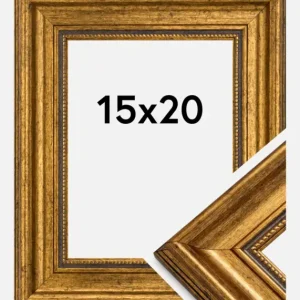 Affaire À Saisir Fotolijst Rokoko Glas Goud 15x20 cm