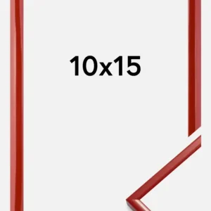 Fotolijst New Lifestyle Glas Rood 10x15 cm Achat Immédiat