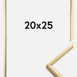 Offre Exclusive Fotolijst New Lifestyle Glas Goud 20x25 cm