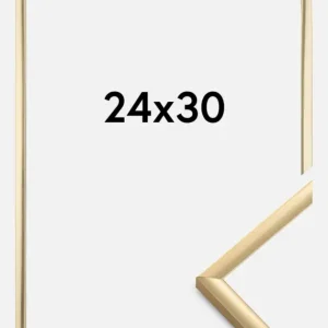 Populaire Fotolijst New Lifestyle Glas Goud 24x30 cm