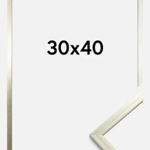 Achat Immédiat Fotolijst Edsbyn Zilver 30x40 cm