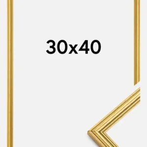 Soldes Fotolijst Classic Glas Goud 30x40 cm