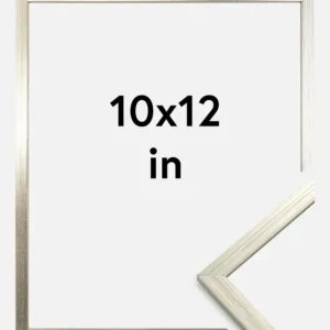 Achat Immédiat Fotolijst Edsbyn Zilver 10x12 Inches (25,4x30,48 cm)