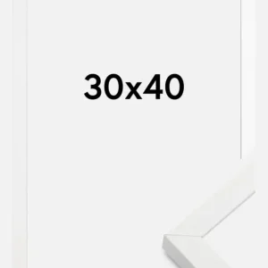 Vente Directe Fotolijst Amanda Box Glas Wit 30x40 cm