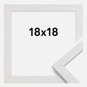 Seulement Aujourd’hui Fotolijst Stilren Glas Wit 18x18 cm