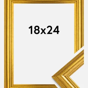 Acheter Direct Fotolijst Västkusten Glas Goud 18x24 cm