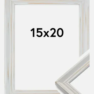 Fotolijst Vintage Home Glas Wit 15x20 cm Acheter Direct