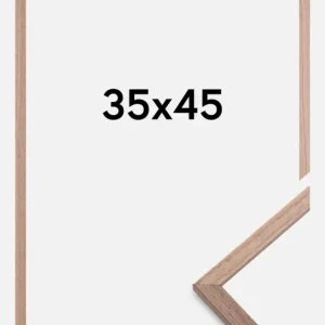 Solde Fotolijst Edsbyn Glas Licht Noten 35x45 cm