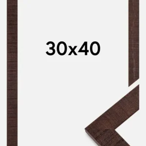 Promotion Fotolijst Home Glas Noten 30x40 cm