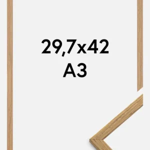 Authentique Fotolijst Edsbyn Glas Teak 29,7x42 cm (A3)