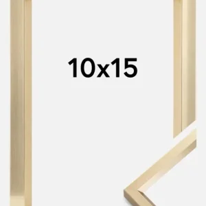 Nouvelle Collection Fotolijst Steel Style Glas Goud 10x15 cm