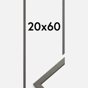 Soldes Fotolijst Edsbyn Grafiet 20x60 cm