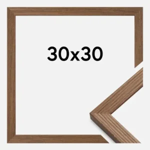 Prix Bas Fotolijst Fiorito Glas Donker Eik 30x30 cm