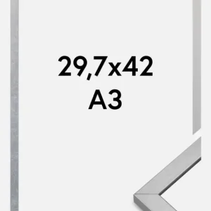 Expédition Rapide Fotolijst Minerva Zilver 29,7x42 cm (A3)