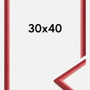 Prix Réduit Fotolijst Cornwall Donkerrood 30x40 cm