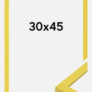 Retour Gratuit Fotolijst Selection Yellow 30x45 cm