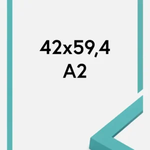 Quantité Limitée Fotolijst Selection Aqua Blue 42x59,4 cm (A2)