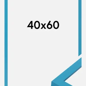 Expédition Rapide Fotolijst Selection Light Blue 40x60 cm