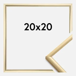 Fotolijst New Lifestyle Glas Goud 20x20 cm Seulement Aujourd’hui