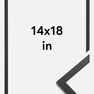 Remise Fotolijst Trendy Zwart 14x18 Inches (35,56x45,72 cm)