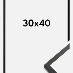 Offre Spéciale Fotolijst Chair Glas Zwart 30x40 cm