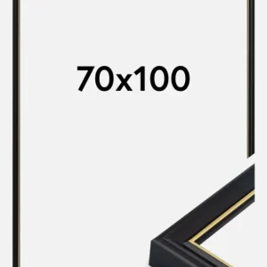 Dernière Chance Fotolijst Canterbury Zwart 70x100 cm