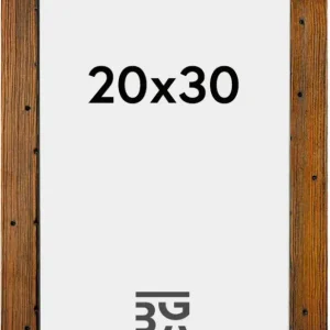 Fotolijst Theresa Glas Bruin 20x30 cm Seulement Aujourd’hui