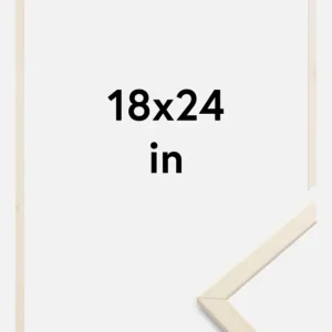 Bon Plan Fotolijst Edsbyn Glas Esdoorn 18x24 Inches (45,72x60,96 cm)