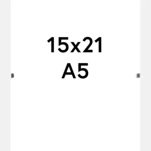 Prix Cassé Clipslijst Mat Antireflexglas 15x21 cm (A5)